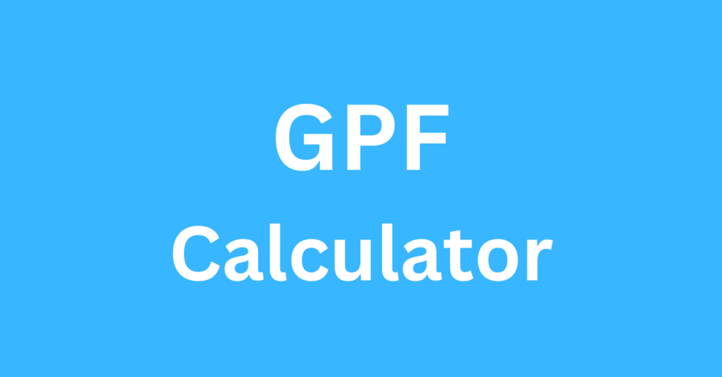 GPF Calculator