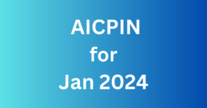 AICPIN January 2024