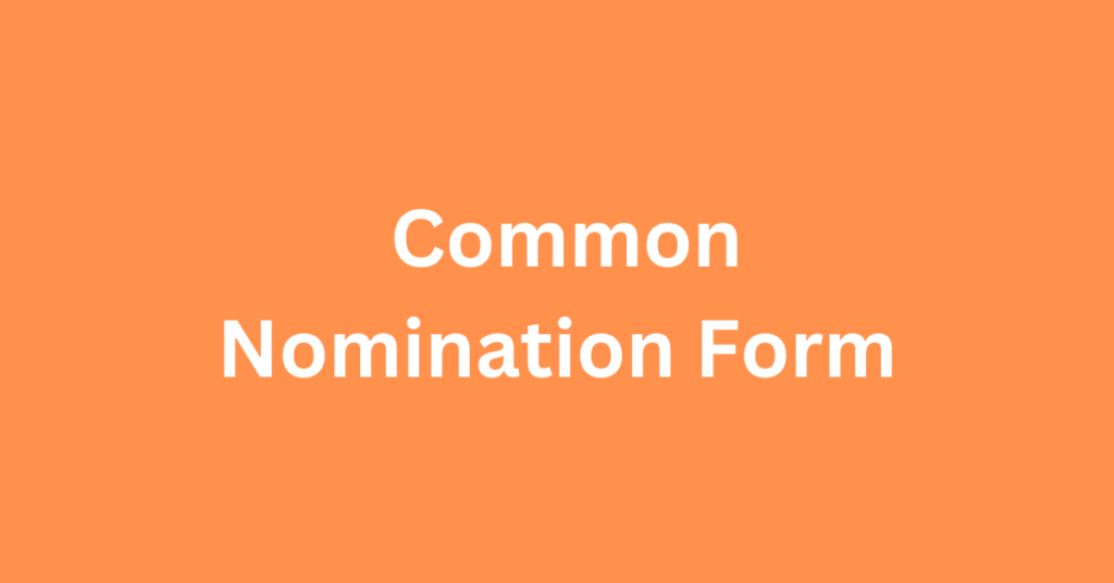 Comm. Nomination Form