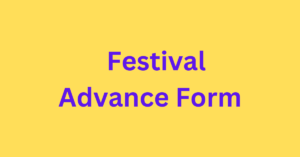 Festival Advance Form