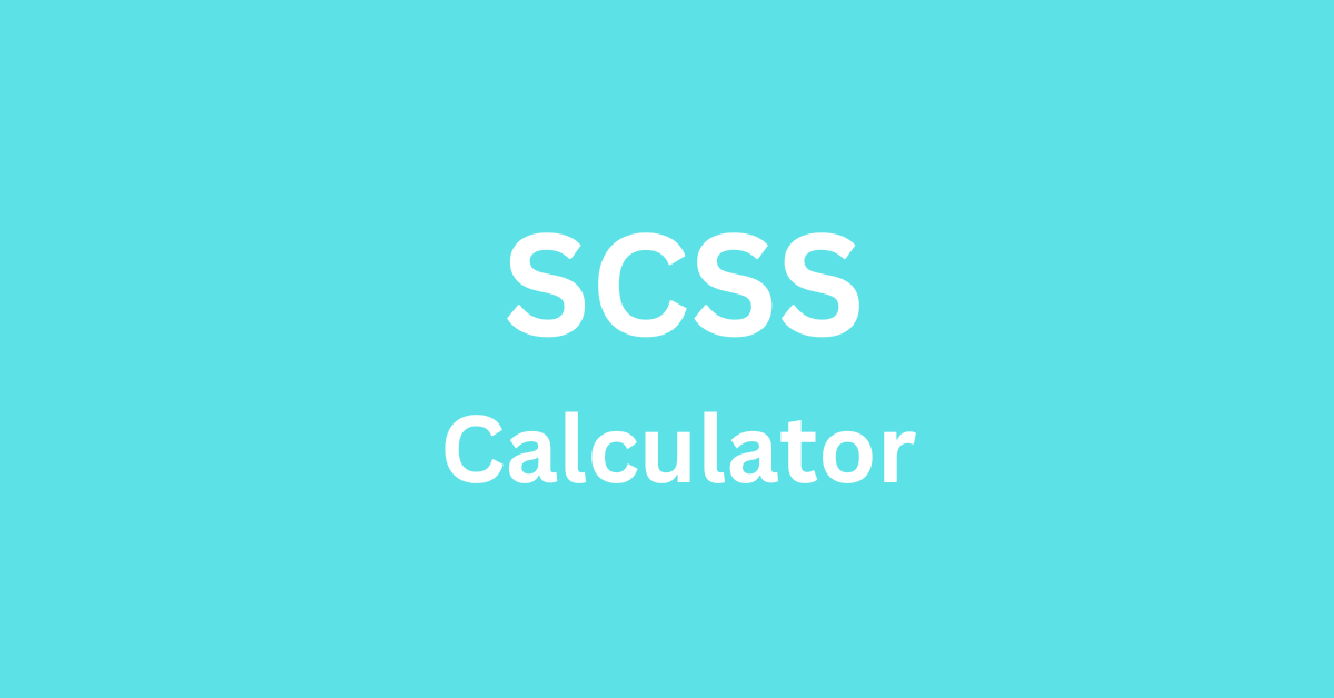 SCSS Calculator