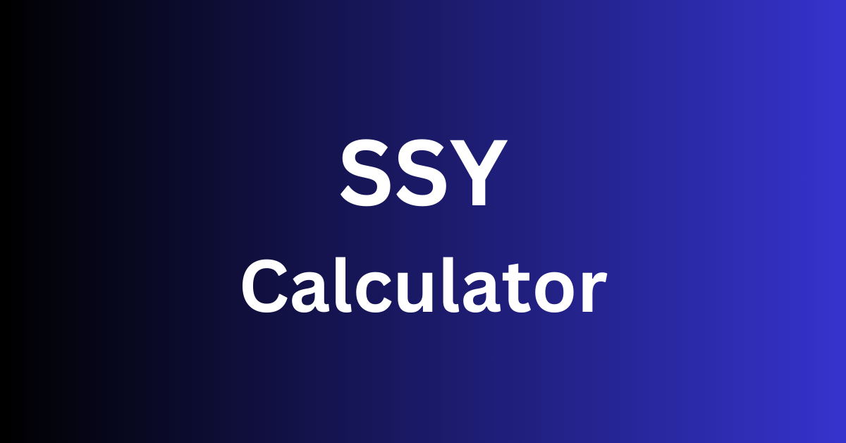 SSY Calculator