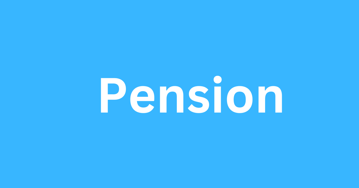 Settlement of pension dues order dated 12.07.2024