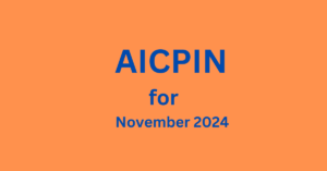 AICPIN for November 2024