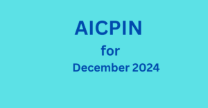 AICPIN for December 2024