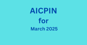 AICPIN for March 2025