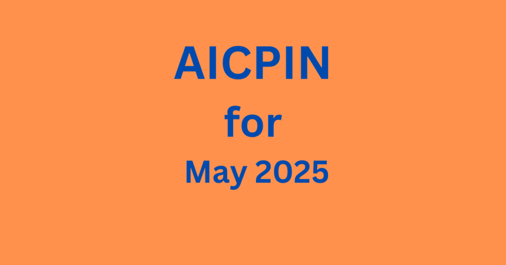 AICPIN for May 2025