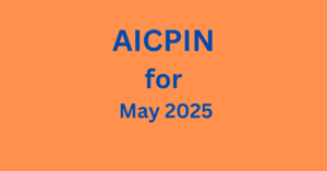 AICPIN for May 2025